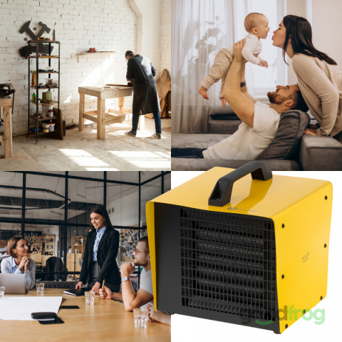 Nagrzewnica ceramiczna Adler (AD 7740) / Wiatrak / Grzejnik / Termowentylator / 3000W Nagrzewnica ceramiczna Adler (AD 7740) / Wiatrak / Grzejnik / Termowentylator / 3000W