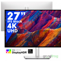 Monitor Dell UltraSharp U2723QE / 27" / IPS / 4K UHD / 3840 x 2160