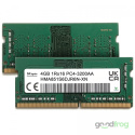 PAMIĘĆ RAM 4 GB DDR4 / SK HYNIX / SODIMM / 1Rx16 PC4 / 3200 MHz (HMA851S6DJR6N-XN)