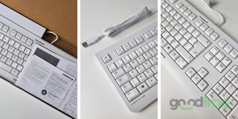 Cherry KC1000 (przewodowa) / Biała / Średni skok