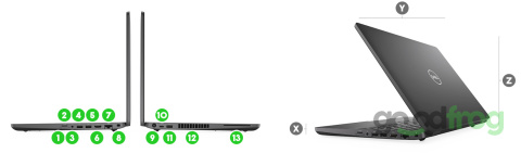 Dell Latitude 5401 / 14" HD / i5 4CORE / 16GB / SSD 512 GB / W10/11