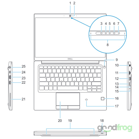 Dell Latitude 7390 / 13,3" / FHD / i7 4CORE / 16GB / SSD 512GB / W10/11 Dell Latitude 7390 / 13,3" / FHD / i7 4CORE / 16GB / SSD 512GB / W10/11
