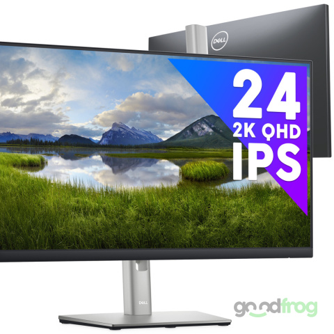 Monitor DELL P2423DE / 24" / IPS / QHD / 2560x1440 / USB-C / RJ45 /ComfortView Plus / Outlet