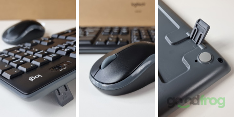 Multimedialny zestaw Logitech MK270 Klawiatura + Mysz (bezprzewodowy) / Czarny Multimedialny zestaw Logitech MK270 Klawiatura + Mysz (bezprzewodowy) / Czarny