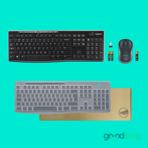 Multimedialny zestaw Logitech MK270 Klawiatura + Mysz (bezprzewodowy) / Czarny Multimedialny zestaw Logitech MK270 Klawiatura + Mysz (bezprzewodowy) / Czarny