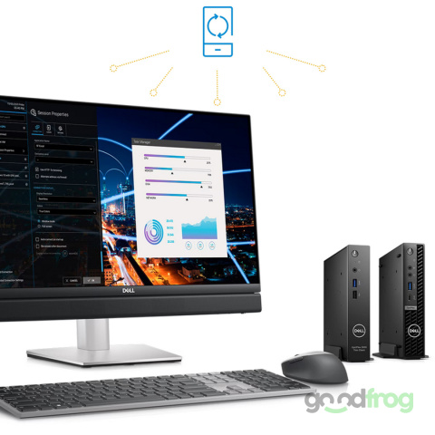 DELL WYSE 5070 THIN / MINI PC / INTEL QUAD CORE / 8GB / SSD 256 GB / W10/11