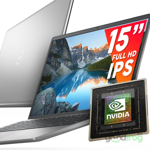 Dell Inspiron 15 3511 / 15,6" / FULL HD / i7 4CORE / NVIDIA / 16GB / SSD+HDD / W10
