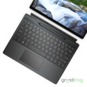 Klawiatura Dell Latitude 7320 2-in-1 (K19M) Detachable / Podświetlana LED / Magnetyczna / Szara / QWERTY PL (Spolszczona)