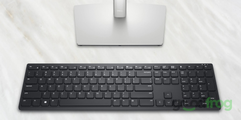 Dell Bezprzewodowa klawiatura (KB500) / Radio 2,4GHz / Czarna / QWERTY PL (po spolszczeniu naklejkami)