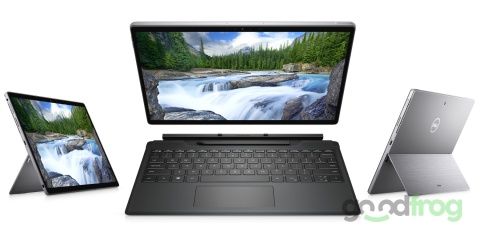 Klawiatura Dell Latitude 7320 2-in-1 (K19M) Detachable / Podświetlana LED / Magnetyczna / Szara / QWERTY UK