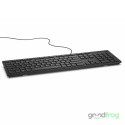 Klawiatura Dell KB216 Niski skok (przewodowa) / Czarna / QWERTY UK (brytyjski)