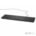 Klawiatura Dell KB216 Niski skok (przewodowa) / Czarna / QWERTY UK (brytyjski)