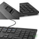 Klawiatura Dell KB216 Niski skok (przewodowa) / Czarna / QWERTY UK (brytyjski)