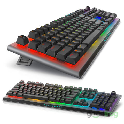 Klawiatura gamingowa Alienware AW920K (bezprzewodowa) / Tri-Mode / AlienFX RGB / Dark Side of The Moon