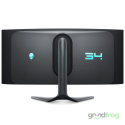 Monitor Dell ALIENWARE AW3423DWF / 34" / Curved / 3440 x 1440 / QD-OLED / VESA DisplayHDR TrueBlack 400 / Outlet
