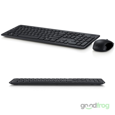 Dell Bezprzewodowy zestaw (KM632) / Klawiatura + Mysz / Naklejki PL