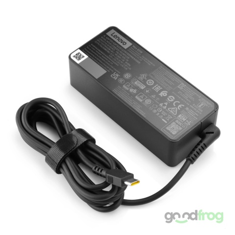 Oryginalny zasilacz Lenovo 65W 20V 3.25A (ADLX65YLC3D) / USB-C / Kabel zasilający / Używany