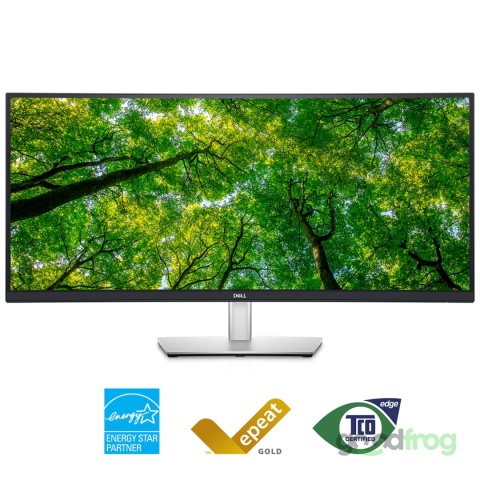 Zakrzywiony monitor Dell 34" P3424WE / 4K / Klasa A+